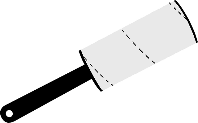 Remove dog hair from clothes.